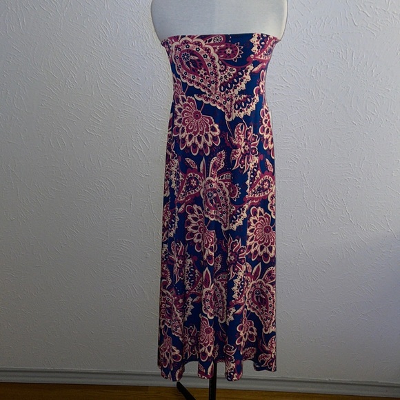 NWT LulaRoe Maxi Paisley Floral Small - Picture 1 of 8